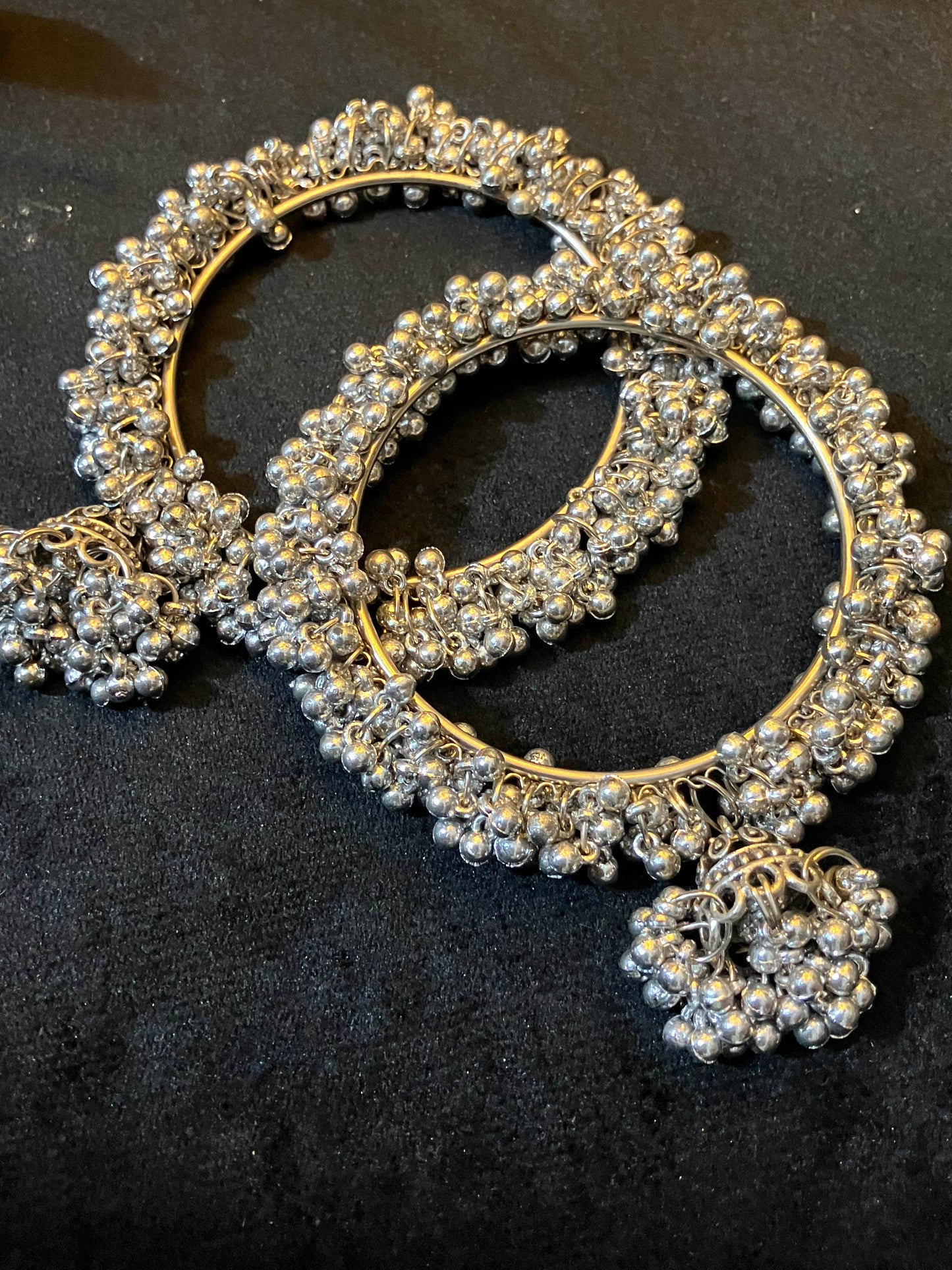 Oxidized Ghungroo Bangles