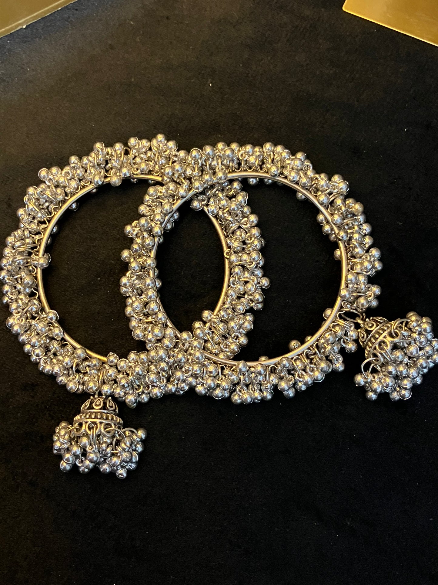 Oxidized Ghungroo Bangles