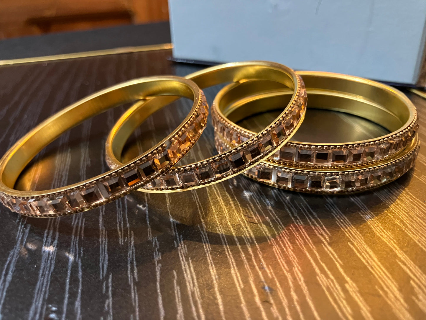 Kundan 4 pc Kara Set