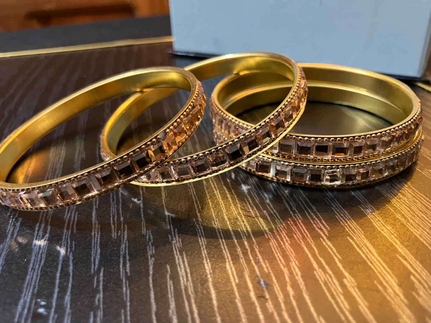 Kundan 4 pc Kara Set