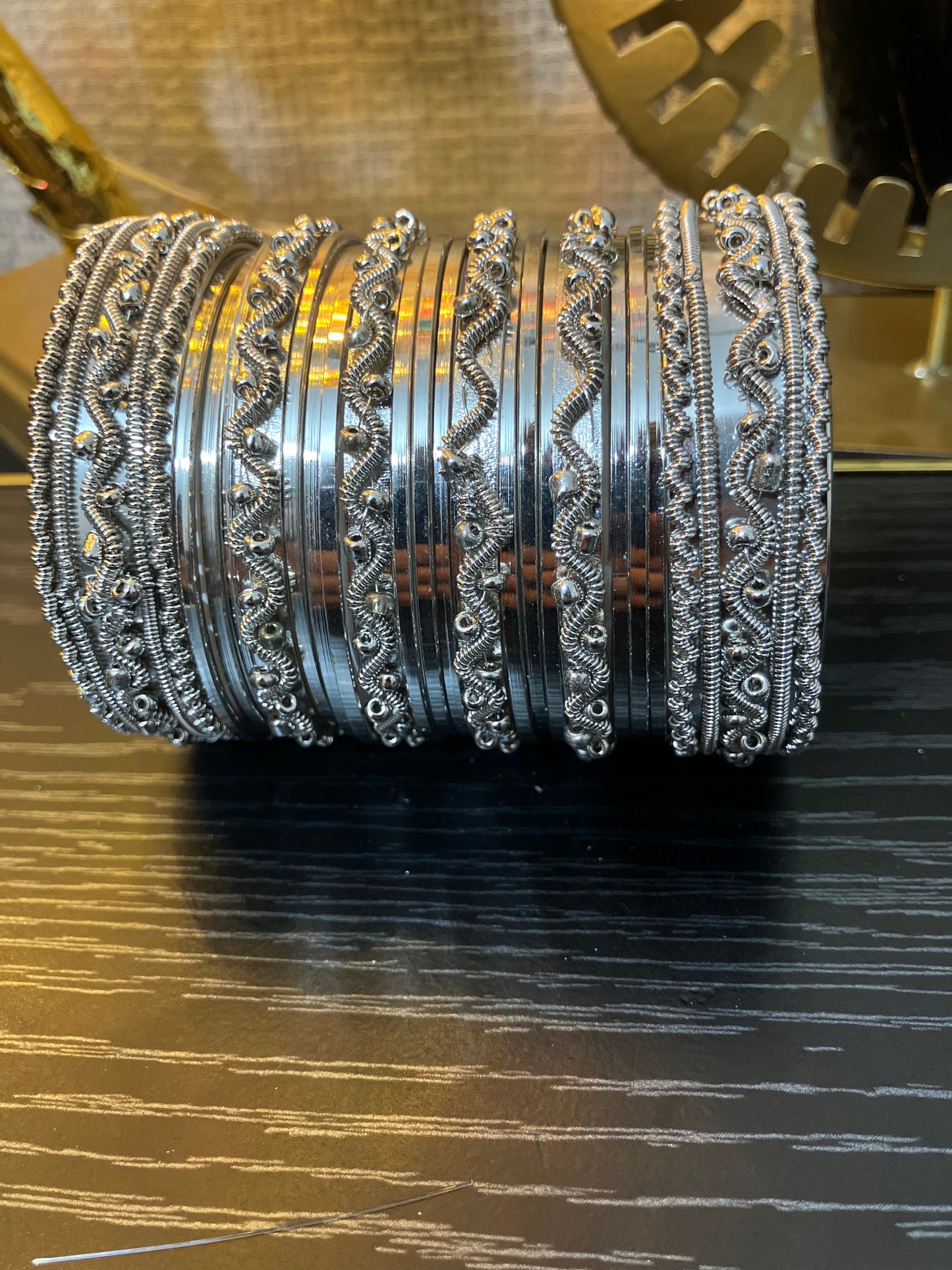 Indian Bridal Silver Bangles