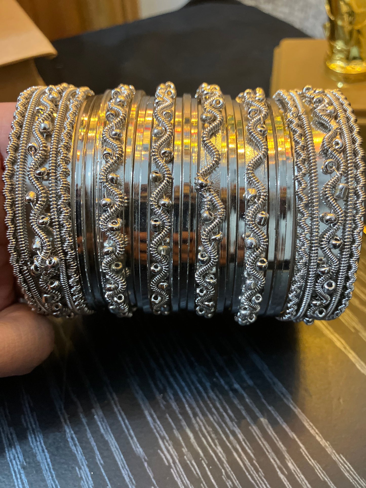 Indian Bridal Silver Bangles