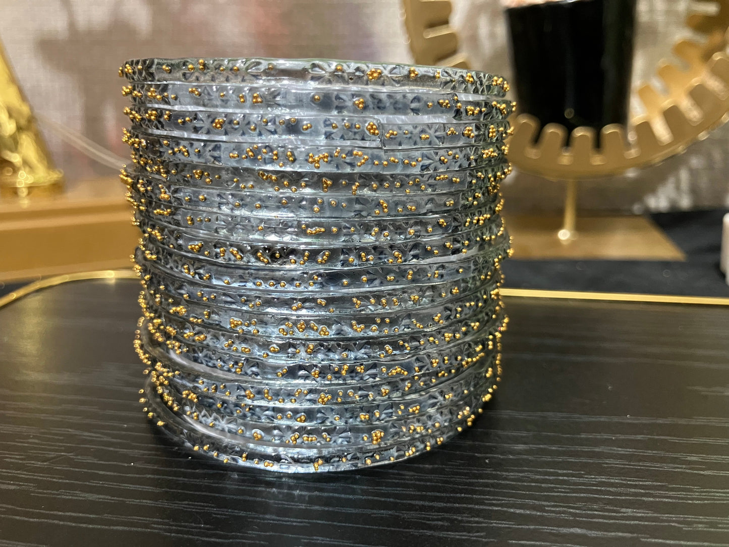 2026 Most Trending Indian Barish Bangles in Glass 24pc