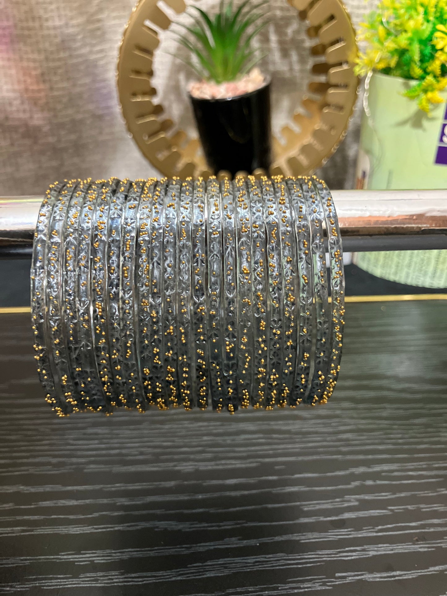 2026 Most Trending Indian Barish Bangles in Glass 24pc