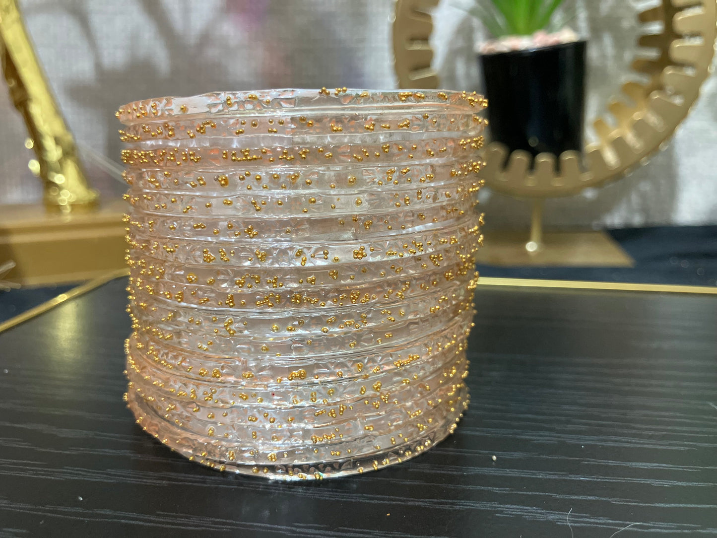 2026 Most Trending Indian Barish Bangles in Glass 24pc