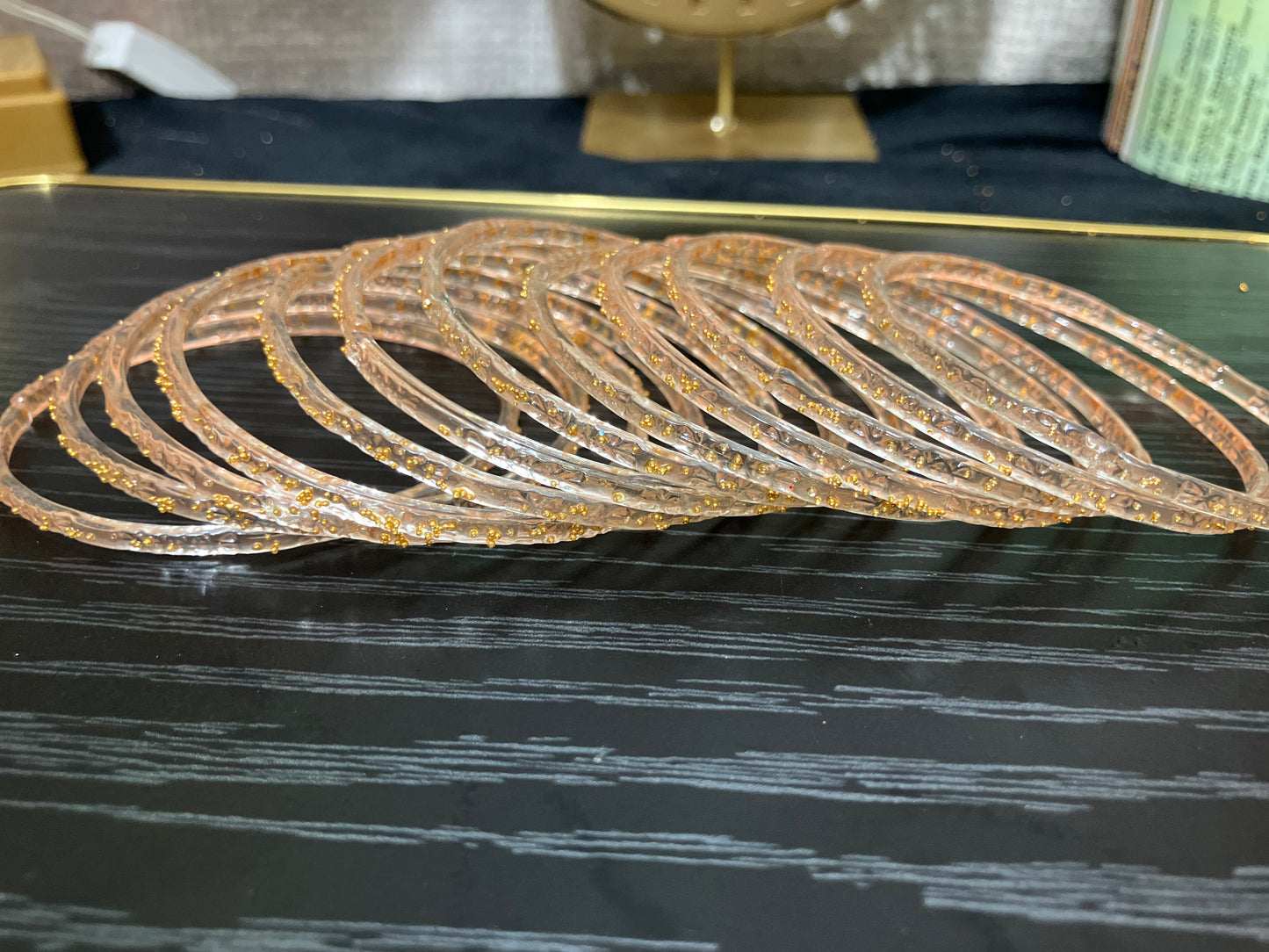 2026 Most Trending Indian Barish Bangles in Glass 24pc