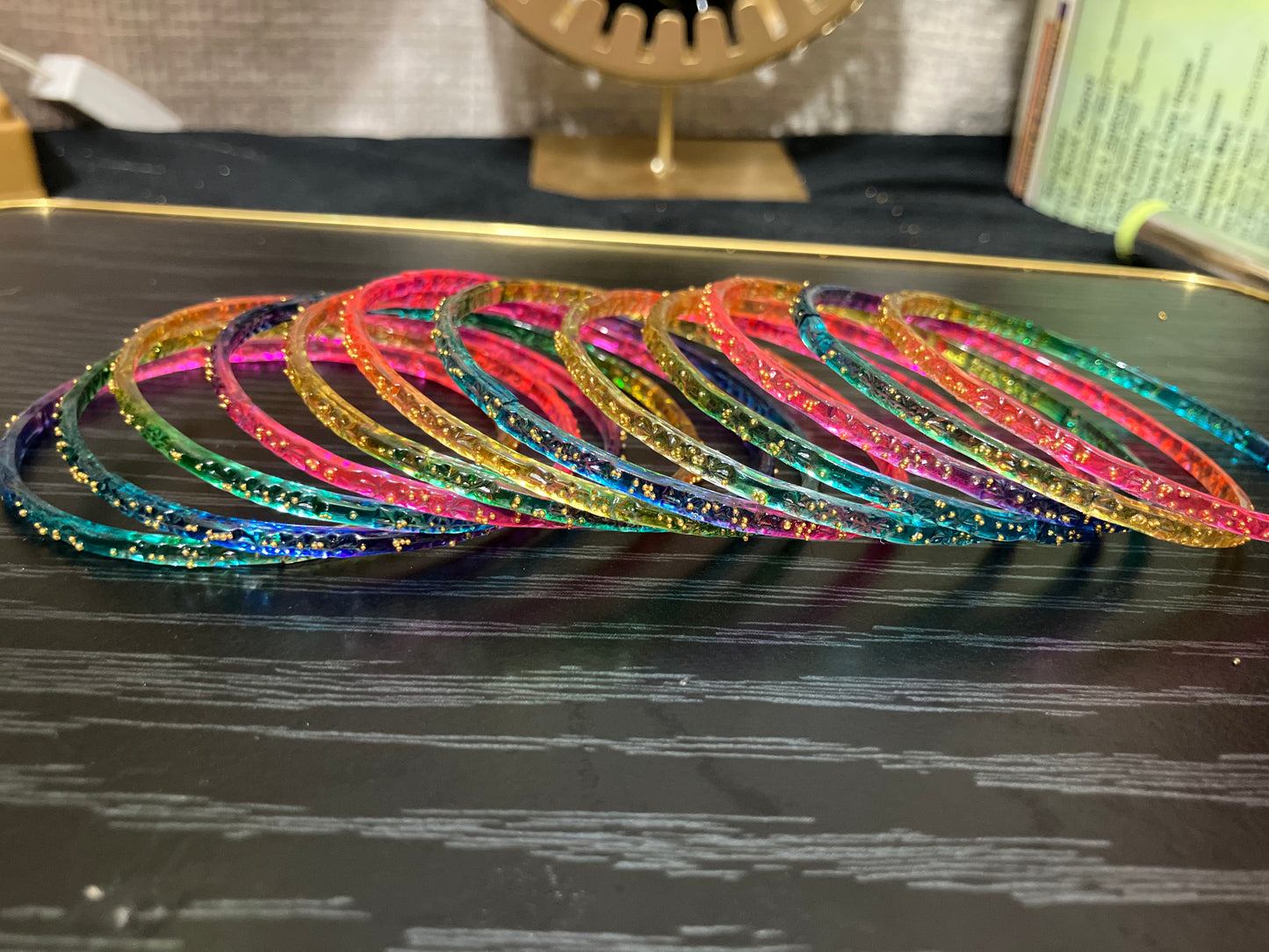 2026 Most Trending Indian Barish Bangles in Glass 24pc