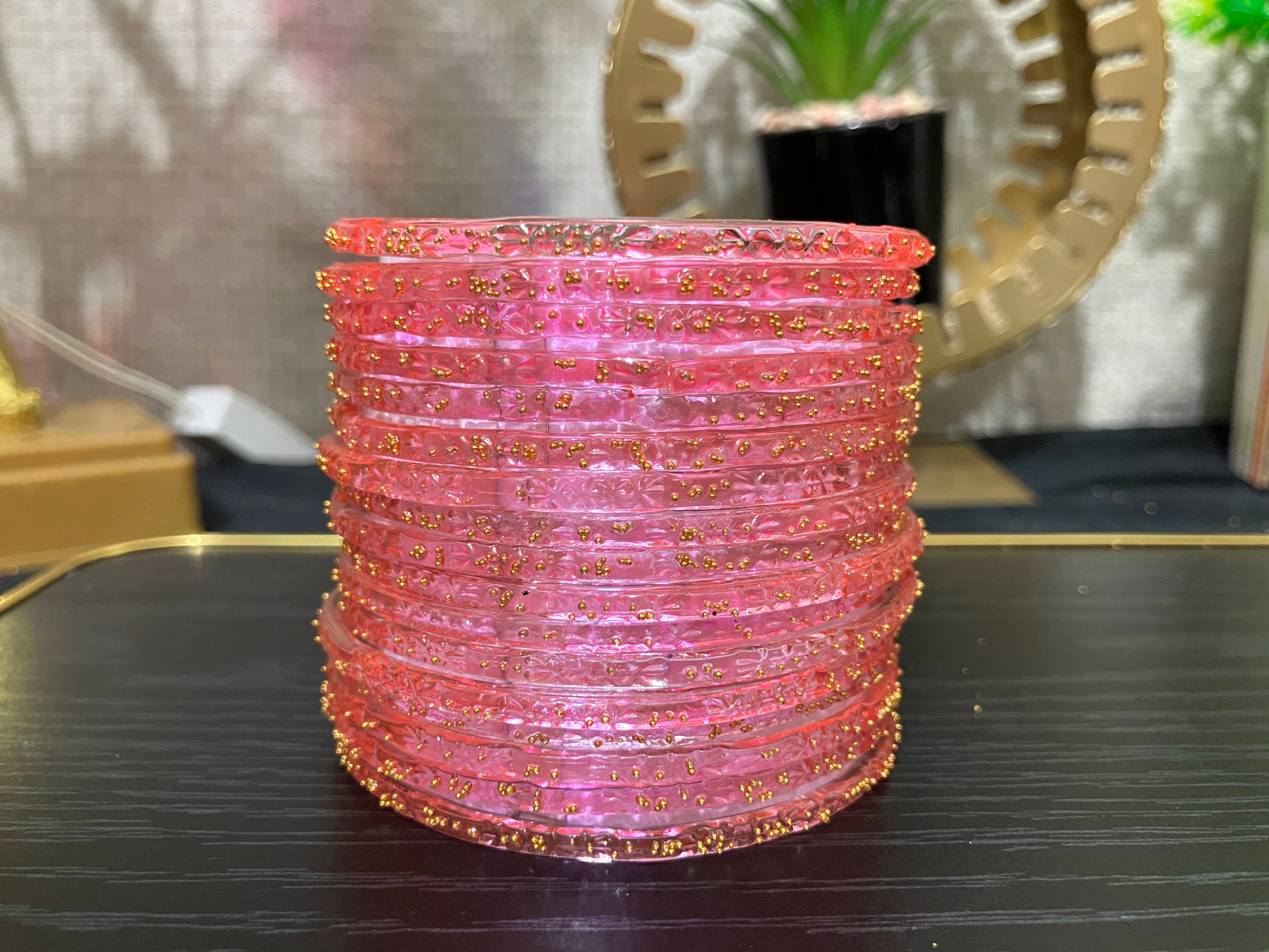 2026 Most Trending Indian Barish Bangles in Glass 24pc