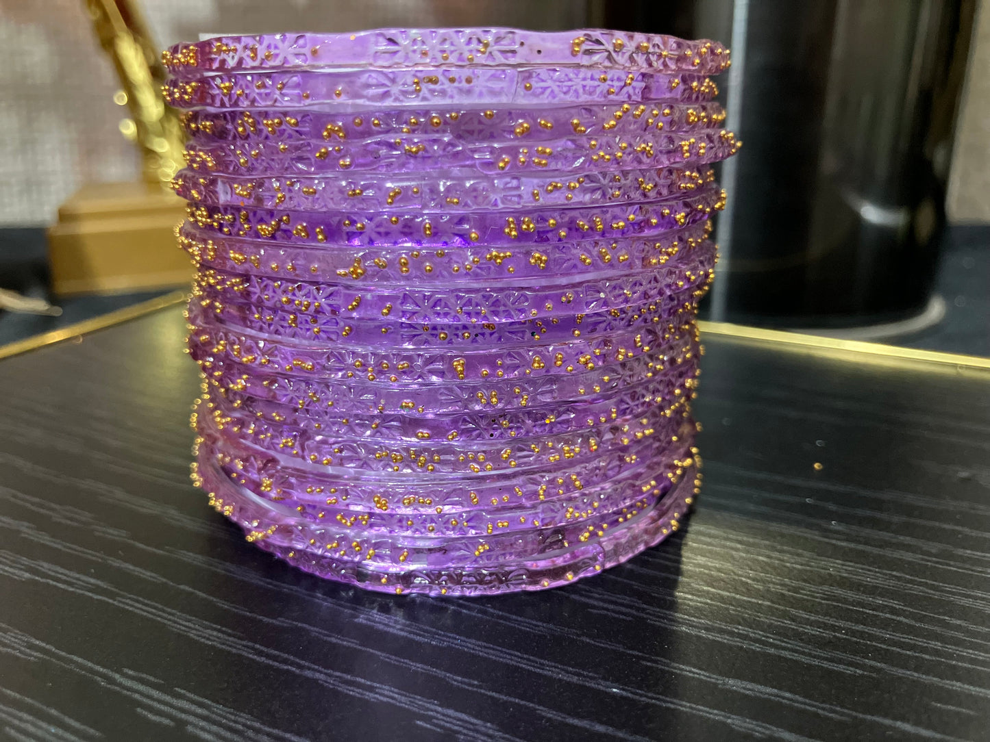 2026 Most Trending Indian Barish Bangles in Glass 24pc