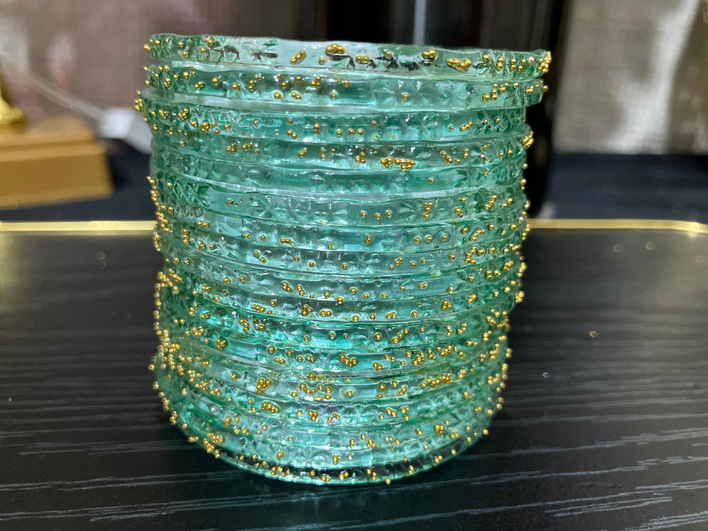 2026 Most Trending Indian Barish Bangles in Glass 24pc