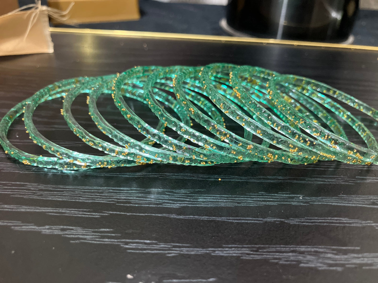 2026 Most Trending Indian Barish Bangles in Glass 24pc