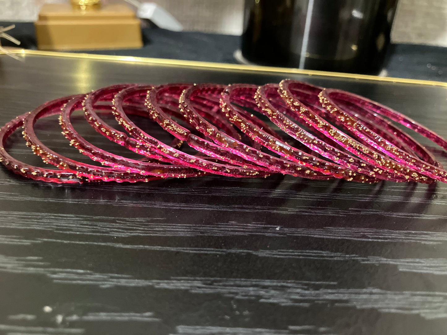 2026 Most Trending Indian Barish Bangles in Glass 24pc