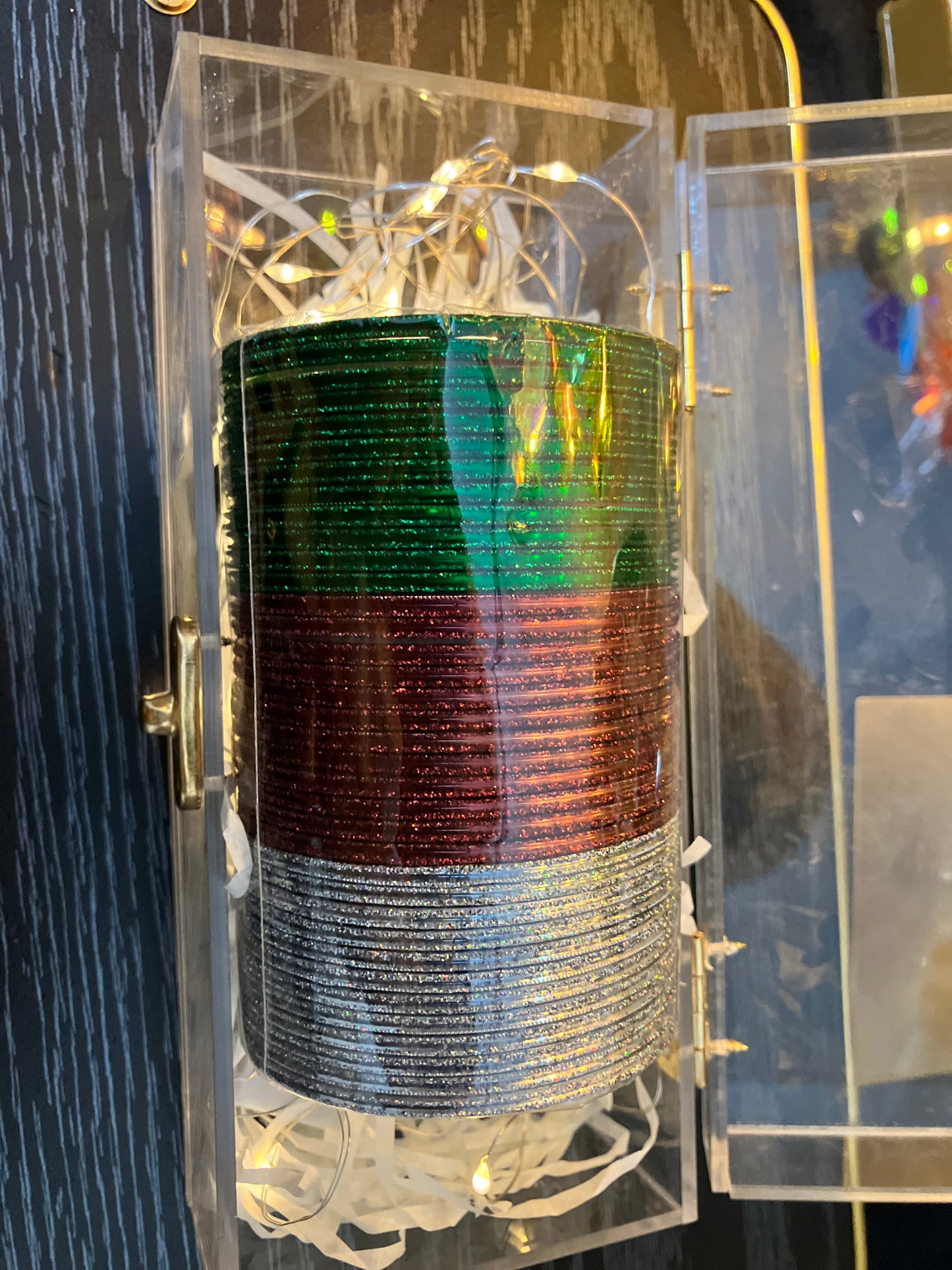 Shimmer metal bangles any 3 colors 36 pcs